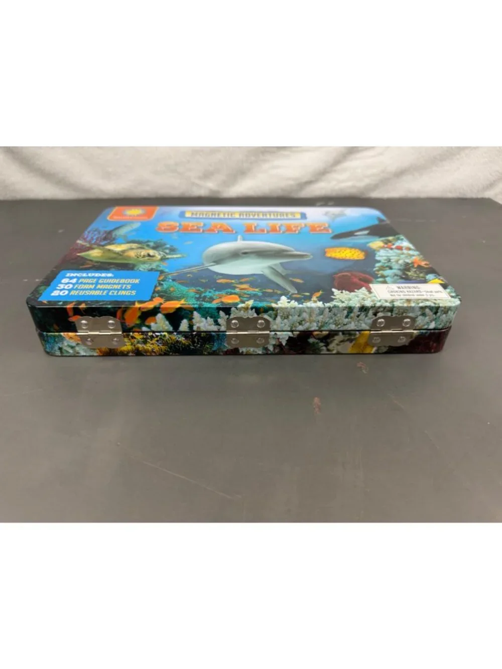 Smithsonian Magnetic Adventures Sea Life Set With Guidebook & Reusable Clings